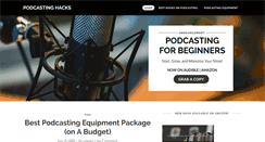 Desktop Screenshot of podcastinghacks.com